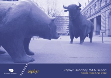 Zephyr Quarterly M&A Report - DVCA