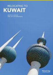 Relocating to Kuwait - Michael Page