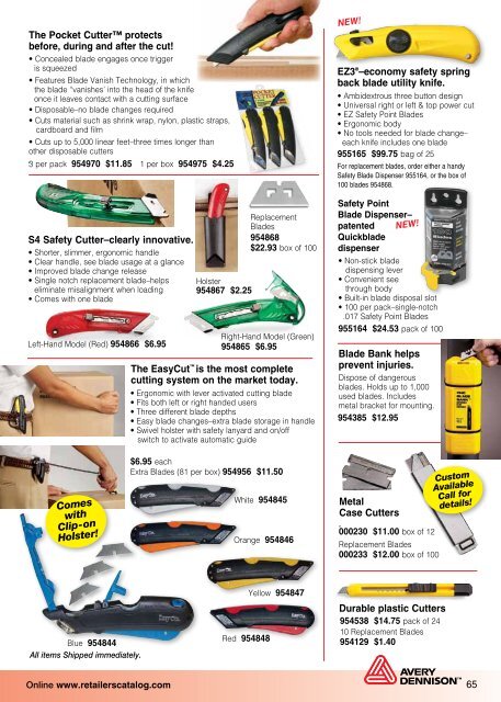 Monarch Labels and Labelers... - Avery Dennison