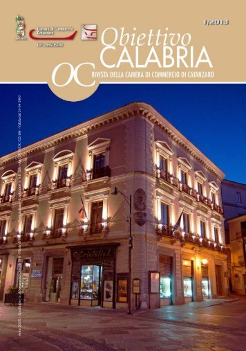 numero 1 anno 2013 - CCIAA di Catanzaro - Camera di Commercio