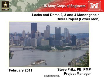 Locks and Dams 2, 3 and 4 Monongahela River Project (Lower Mon ...