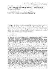 On the Structural Analysis and Design of Cable-Stayed and ...