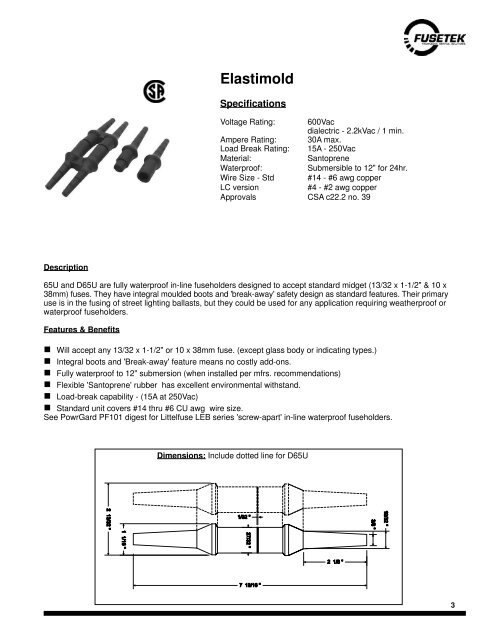 Specialty - Fusetek