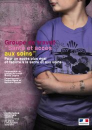 Groupe de travail - Psychologie communautaire