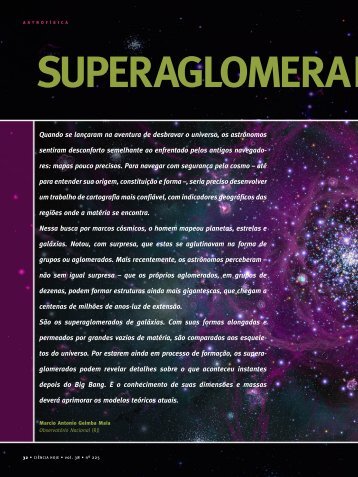 Superaglomerados de galÃ¡xias - LIneA
