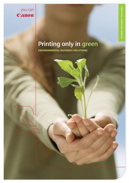 Environment Brochure - Canon