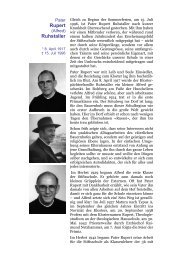 Pater Rupert Ruhstaller - Gwick.ch