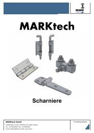 Scharniere - Mark Metallwarenfabrik GmbH