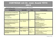 VORTRAG VITALITÄT & GESUNDHEIT durch ... - Licht-Quanten