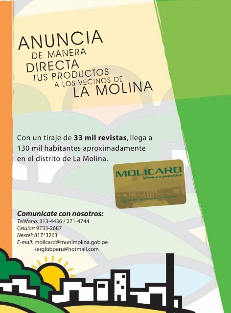 GuÃ­a Molicard NÂº 12 Junio 2007 - Municipalidad de La Molina