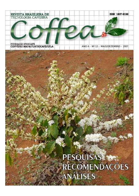 Revista Coffea - Número 12 - Fundação Procafé