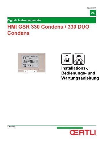 HMI GSR 330 Condens / 330 DUO Condens - Oertli