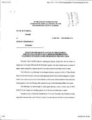 Notice of Appearance, Waiver of Arraignment, Written Plea, Demand ...