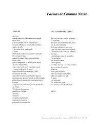 Poemas de Carmiña Navia - Revista La Manzana de la Discordia