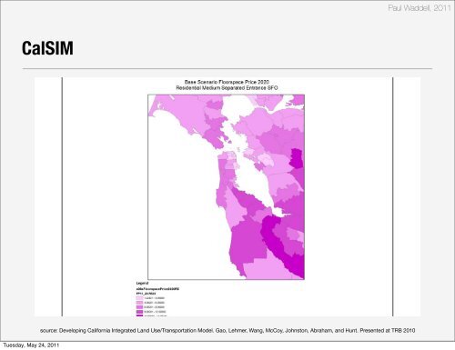 Spatial Input-Output Models: PECAS - WebHome - UrbanSim