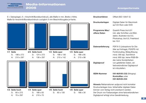 Euro Business Communication Verlag Gmbh MEDIADATEN 2005