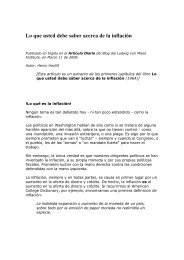 Lo que usted debe saber acerca de la inflación