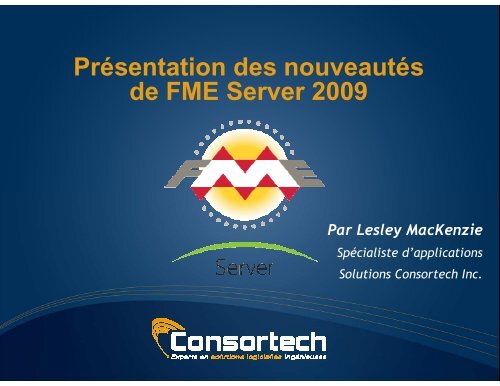 CITS : Appariement d'objets - Consortech