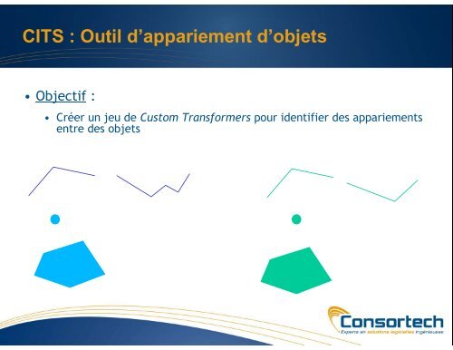 CITS : Appariement d'objets - Consortech