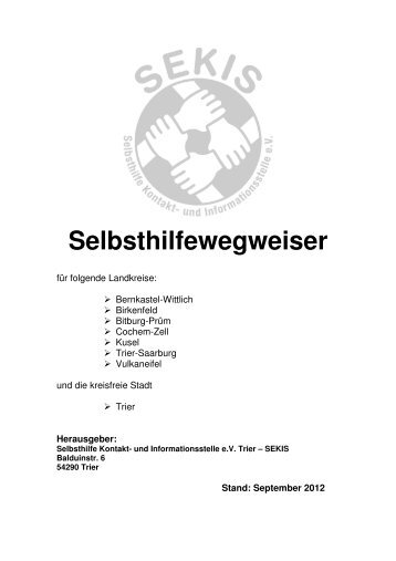 Selbsthilfewegweiser 2012 - SEKIS