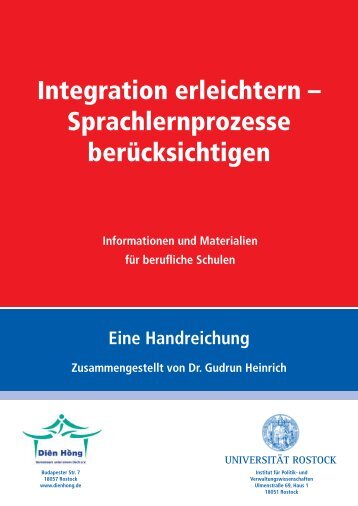 Integration erleichtern – Sprachlernprozesse berücksichtigen