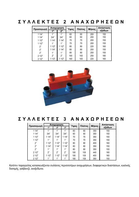 Συλλέκτες - om.gr | ΑΦΟΙ ΜΑΡΗ Ο.Ε.