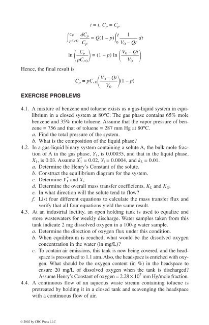 Modeling Tools for Environmental Engineers and Scientists