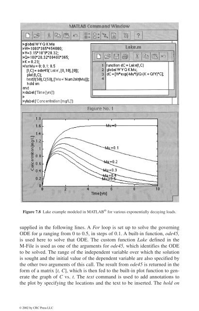 Modeling Tools for Environmental Engineers and Scientists