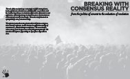 BREAKING WITH CONSENSUS REALITY - CrimethInc