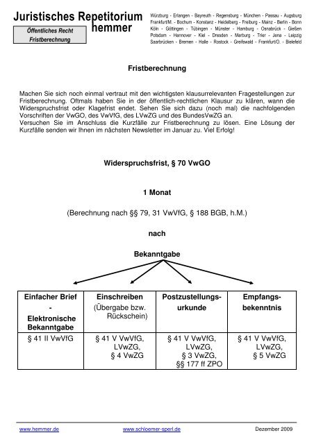 Juristisches Repetitorium hemmer