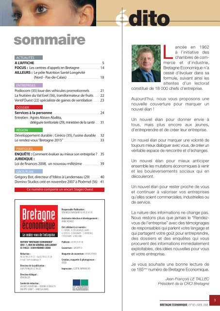 a c tu alités - Bretagne Economique