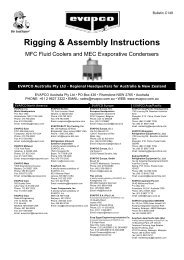 MFC Induced Draft Closed Circuit Coolers and ... - EVAPCO.com.au
