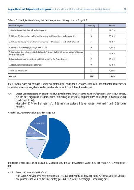 Eine Studie Jugendliche mit Migrationshintergrund an den ...