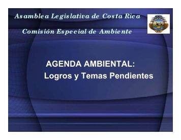 AGENDA AMBIENTAL AGENDA AMBIENTAL: Logros y ... - AMCHAM