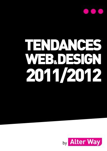 Les tendances du webdesign - Industrie.com