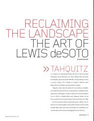 tahquitz - Lewis deSoto