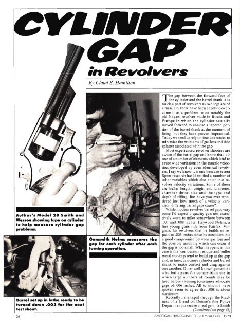 American Handgunner July/August 1979