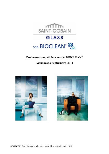 1. Ventanas convencionales enmarcadas a 4 lados ... - SGG Bioclean