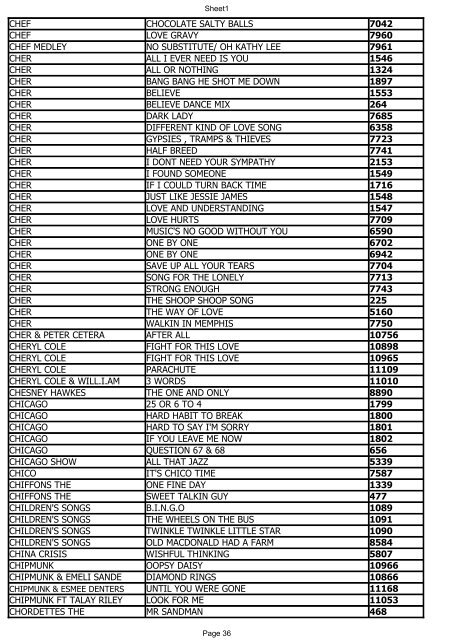 10 cc i'm mandy 5804 10 cc i'm not in love 1160 10 cc rubber bullets ...