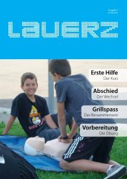 Erste Hilfe Abschied Grillspass Vorbereitung - Gemeinde Lauerz