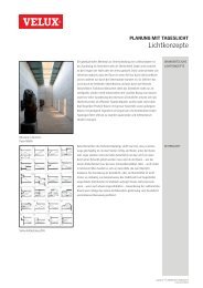 2.1.3 Lichtkonzepte - VELUX Schweiz AG