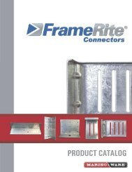 FrameRite Connectors Catalog - Marino\WARE