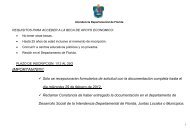 IMPORTANTE!!!!: - Intendencia Municipal de Florida