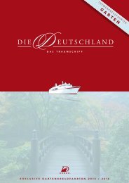 DieDeutschlanD - Peter Deilmann Reederei