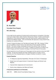 Dr. Arun Behl - Surgery in India