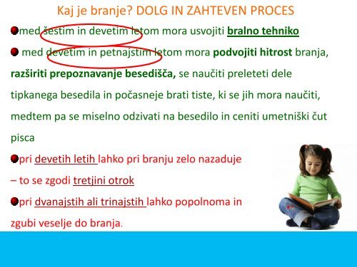 Vpliv motivacije za branje na razumevanje prebranega