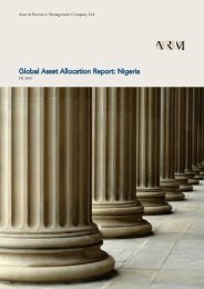 Global Asset Allocation Report: Nigeria - Proshare