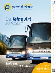 Die feine Art zu reisen! - Pernsteiner Reisen