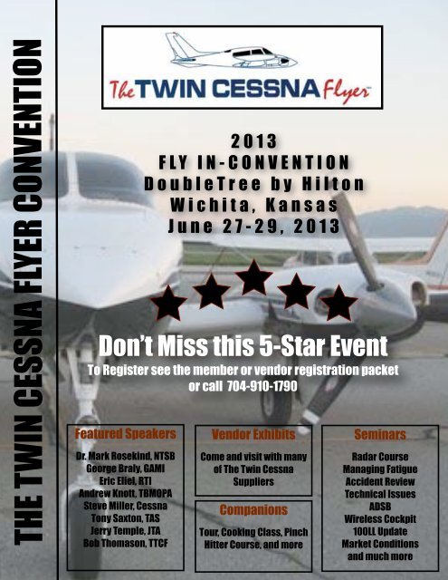 2013 Color Brochure - Twin Cessna Flyer