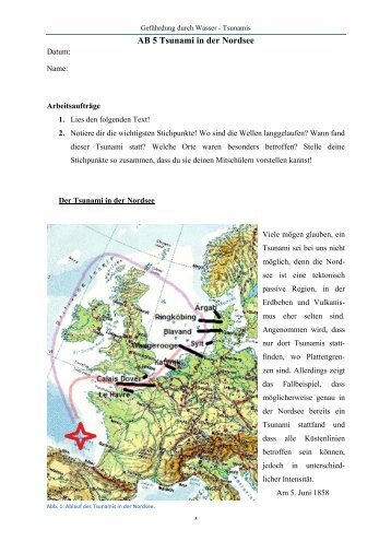 AB 5 Tsunami in der Nordsee